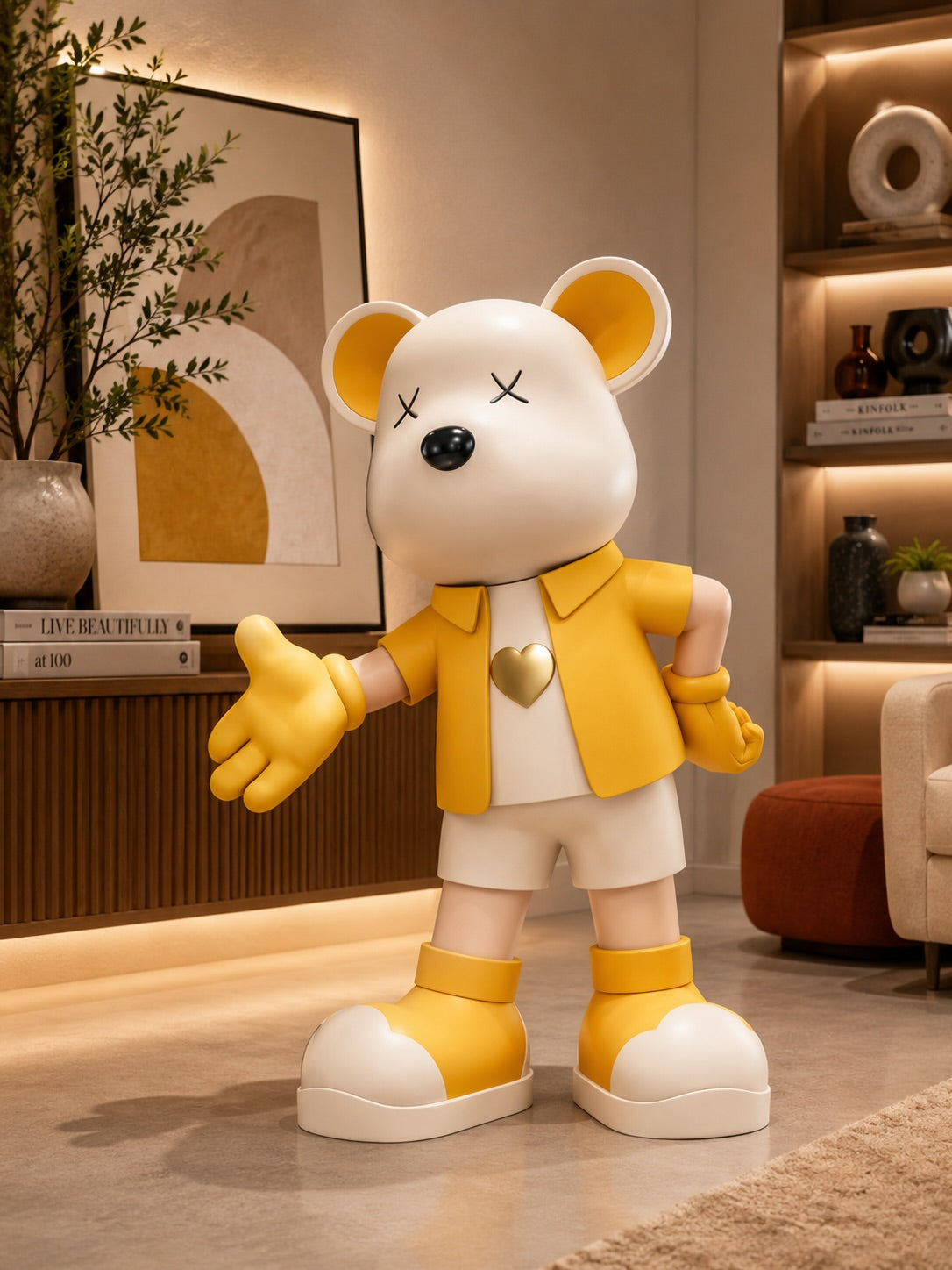 Theo Bear Yellow