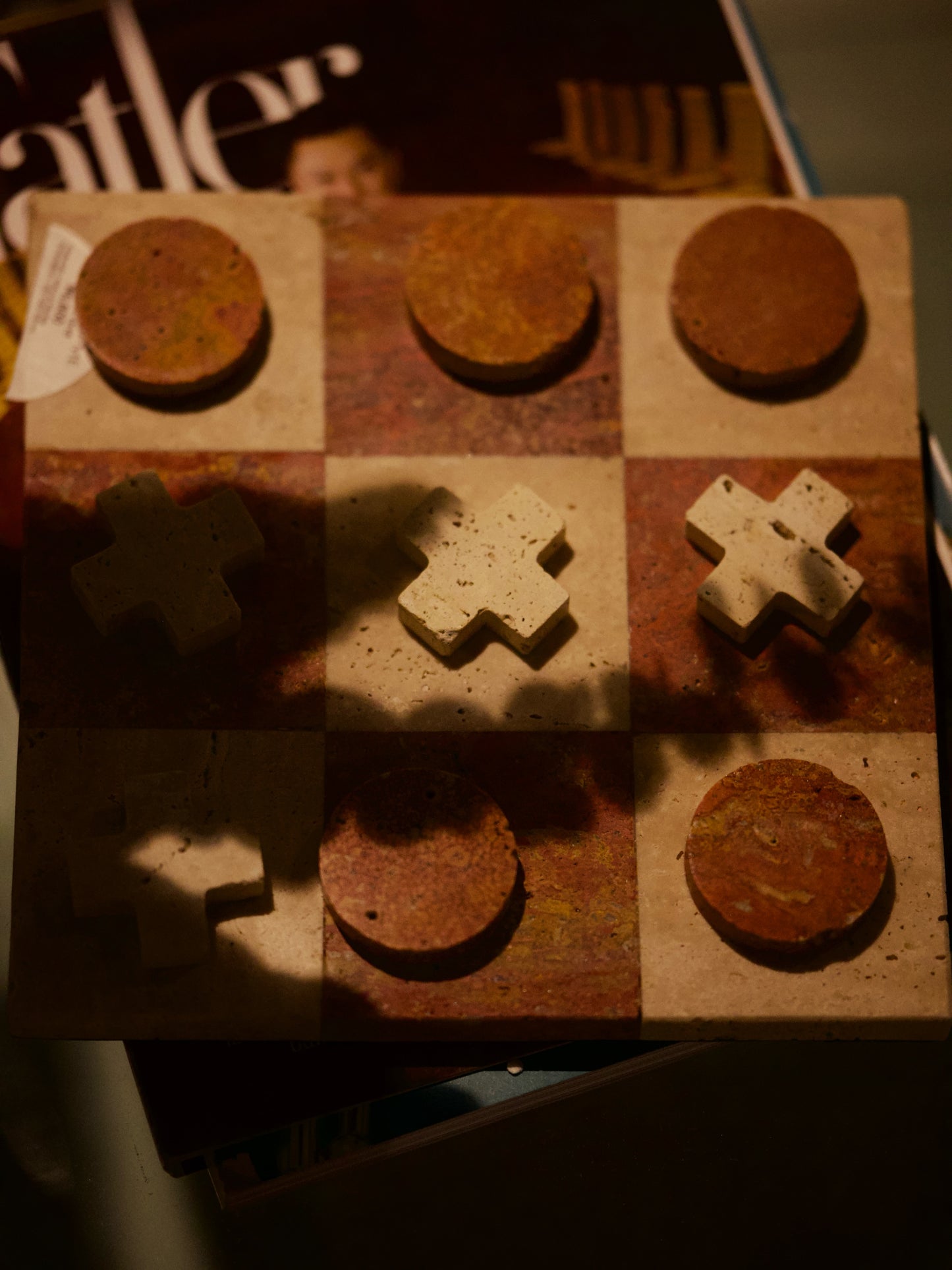 Marble Grid Game Set