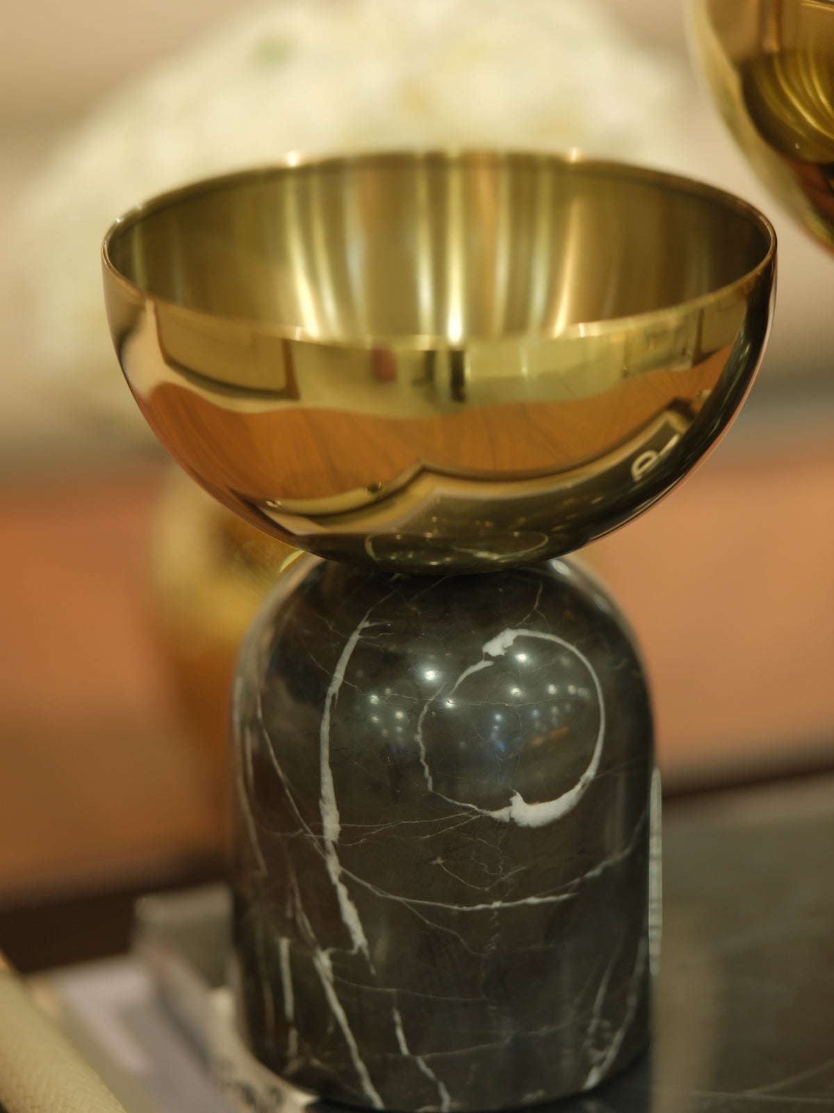 Nero Bowl Gold Small
