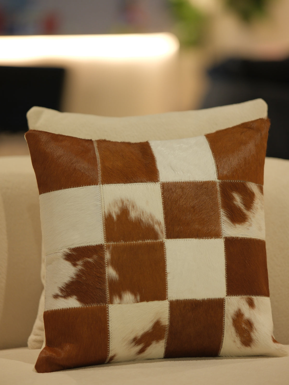 Patchwork Throw Pillow