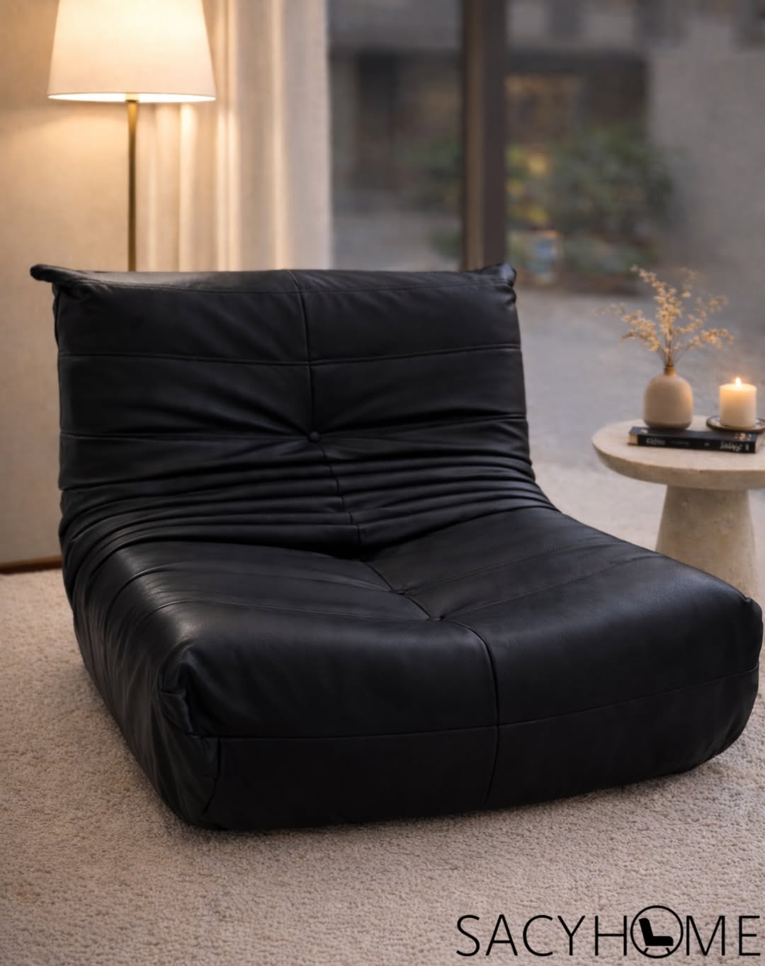 Caterpillar Chair Black