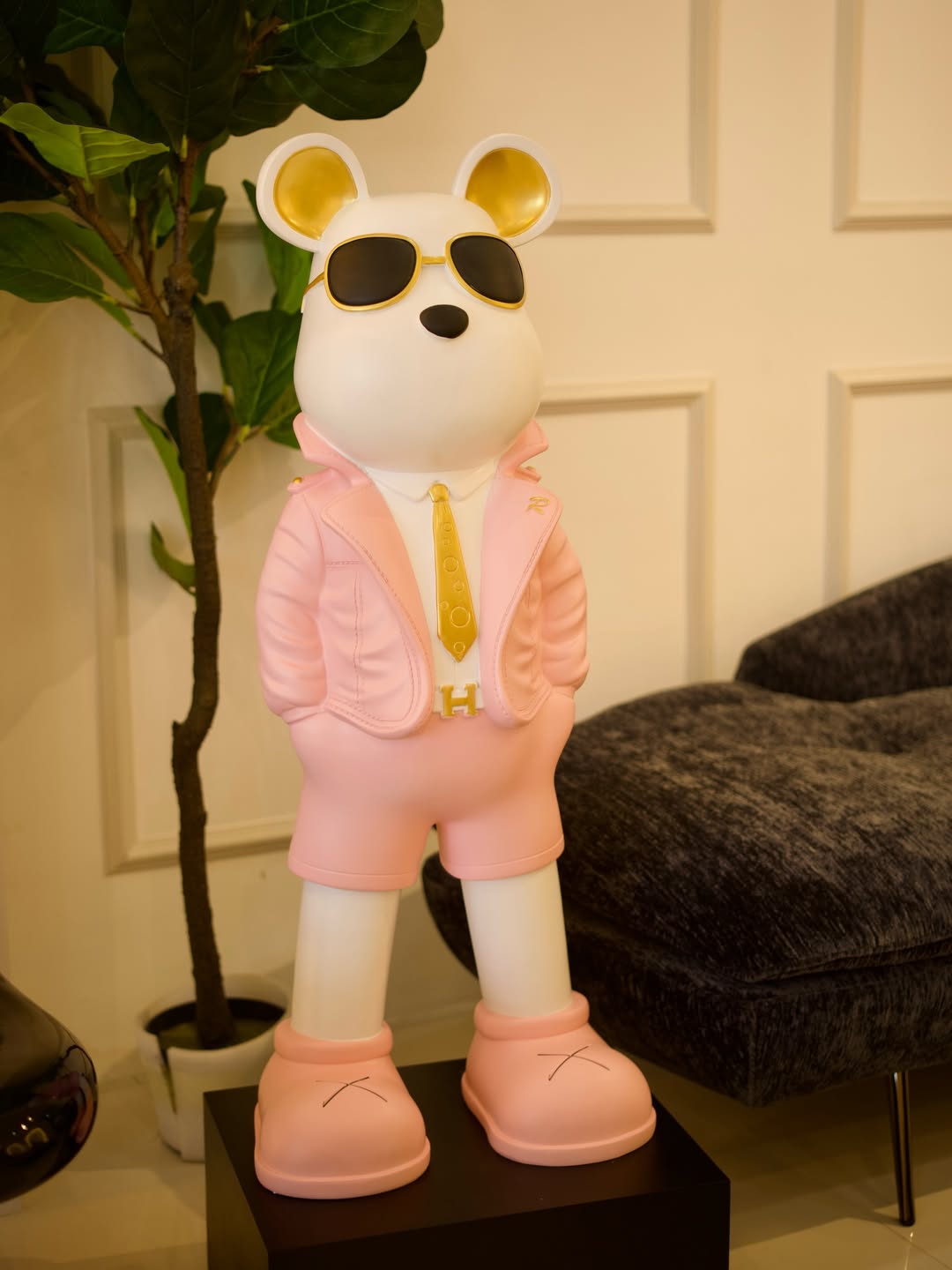 Boss Bear Pink