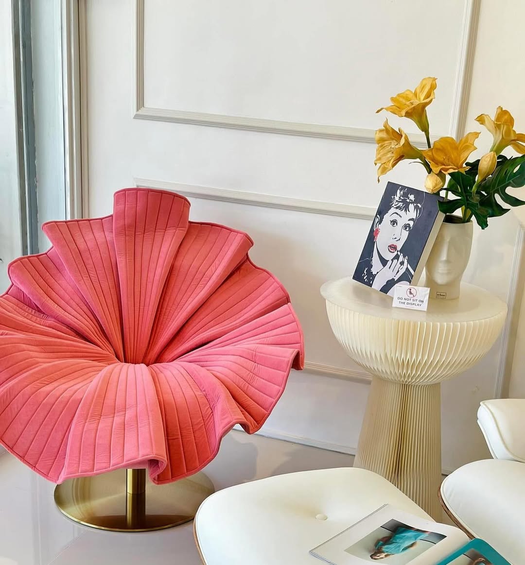 Szofia Chair Pink