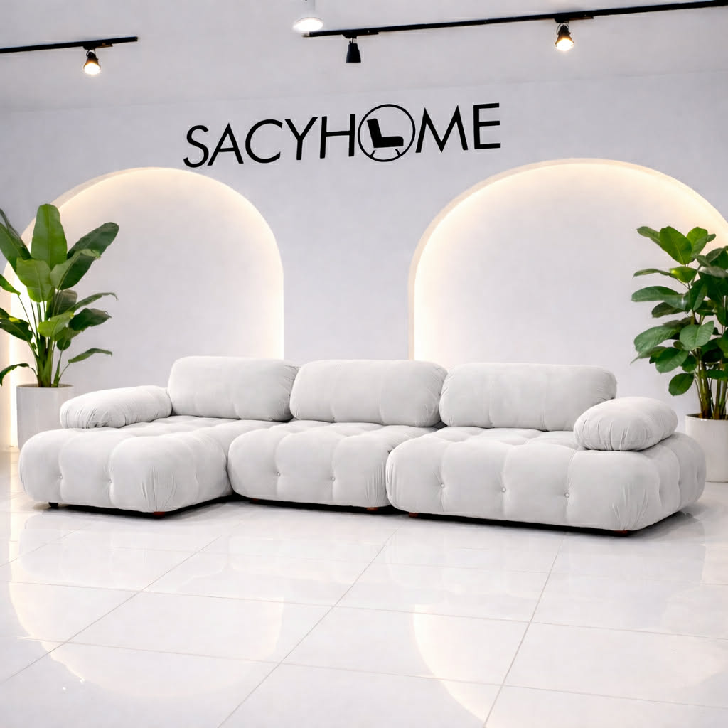 Arco White Sofa