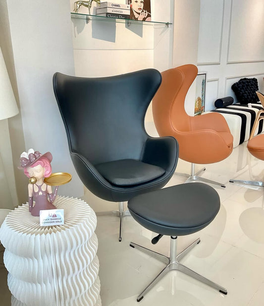 Duke Egg Chair Black