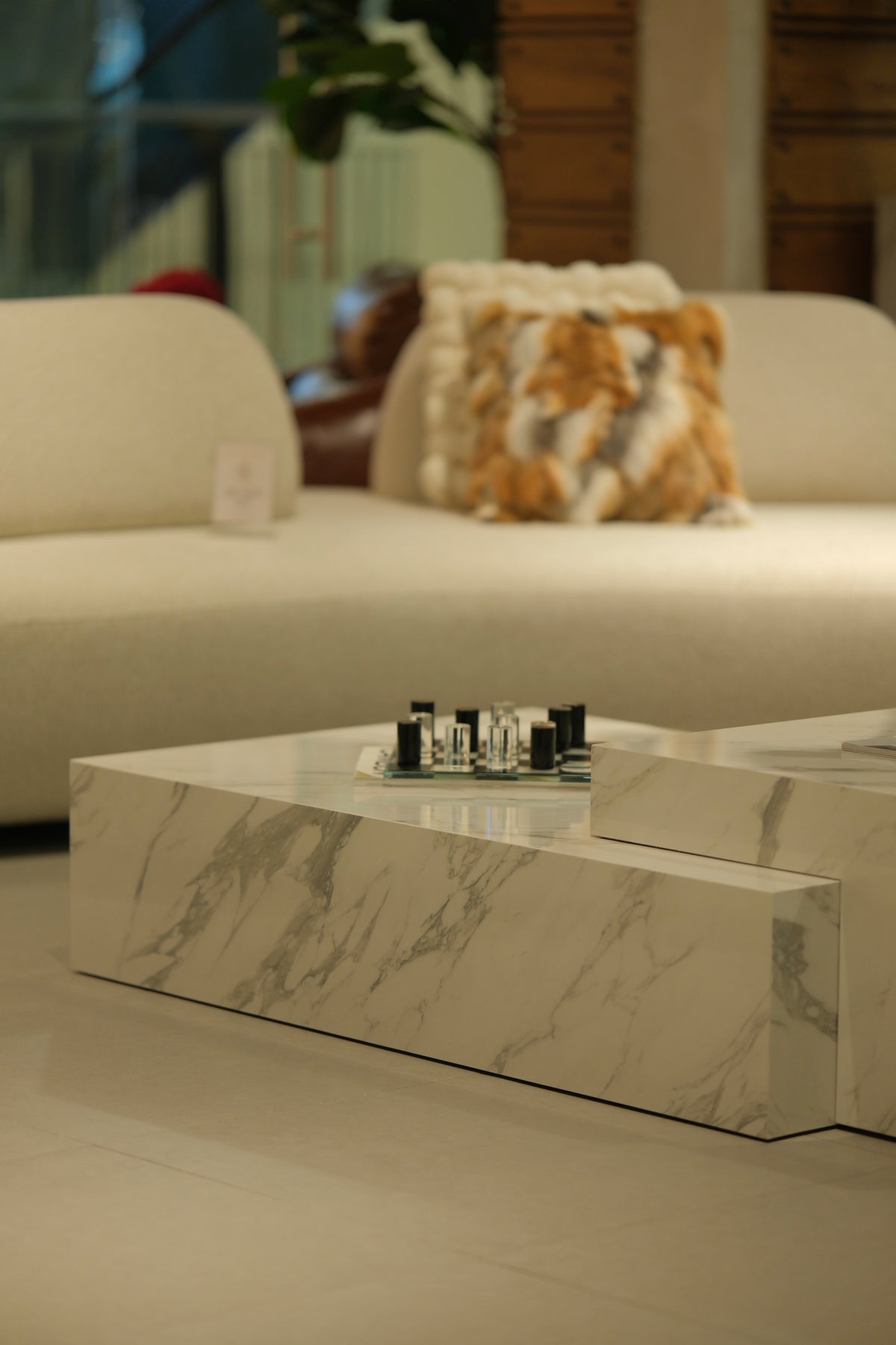 Calacatta Luxe Nesting Coffee Table