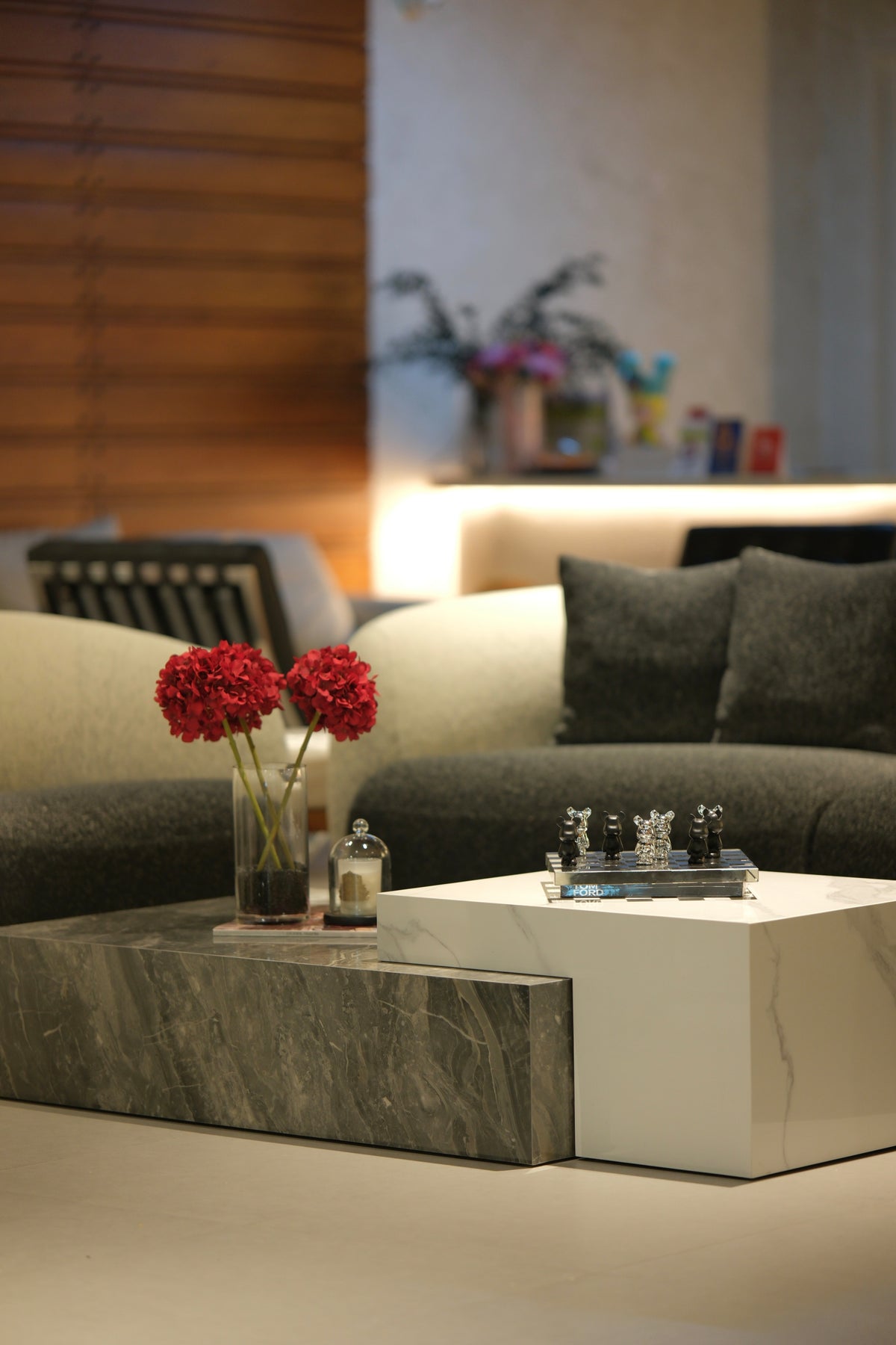 Bianco Grigio Luxe Nesting Coffee Table
