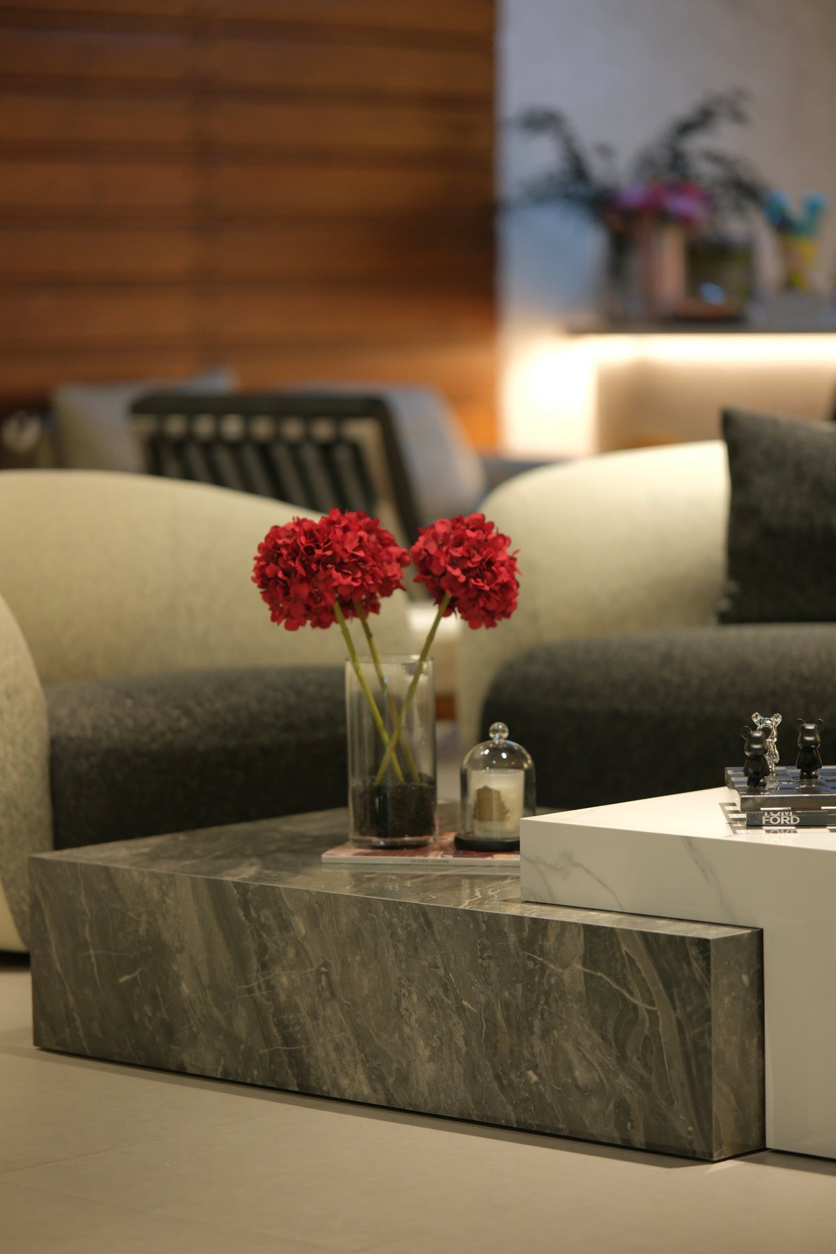 Bianco Grigio Luxe Nesting Coffee Table