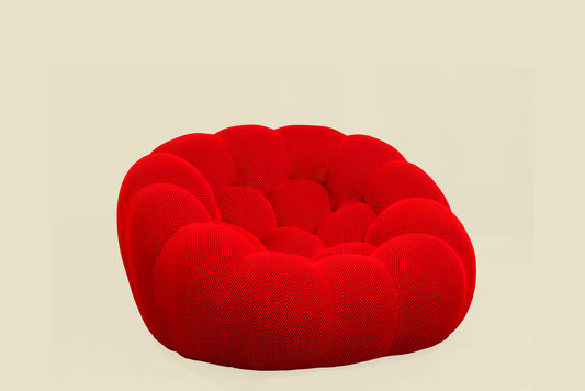 Bubble Red Lounge Chair