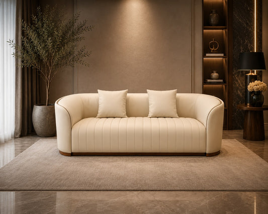 Aveline Leather Sofa
