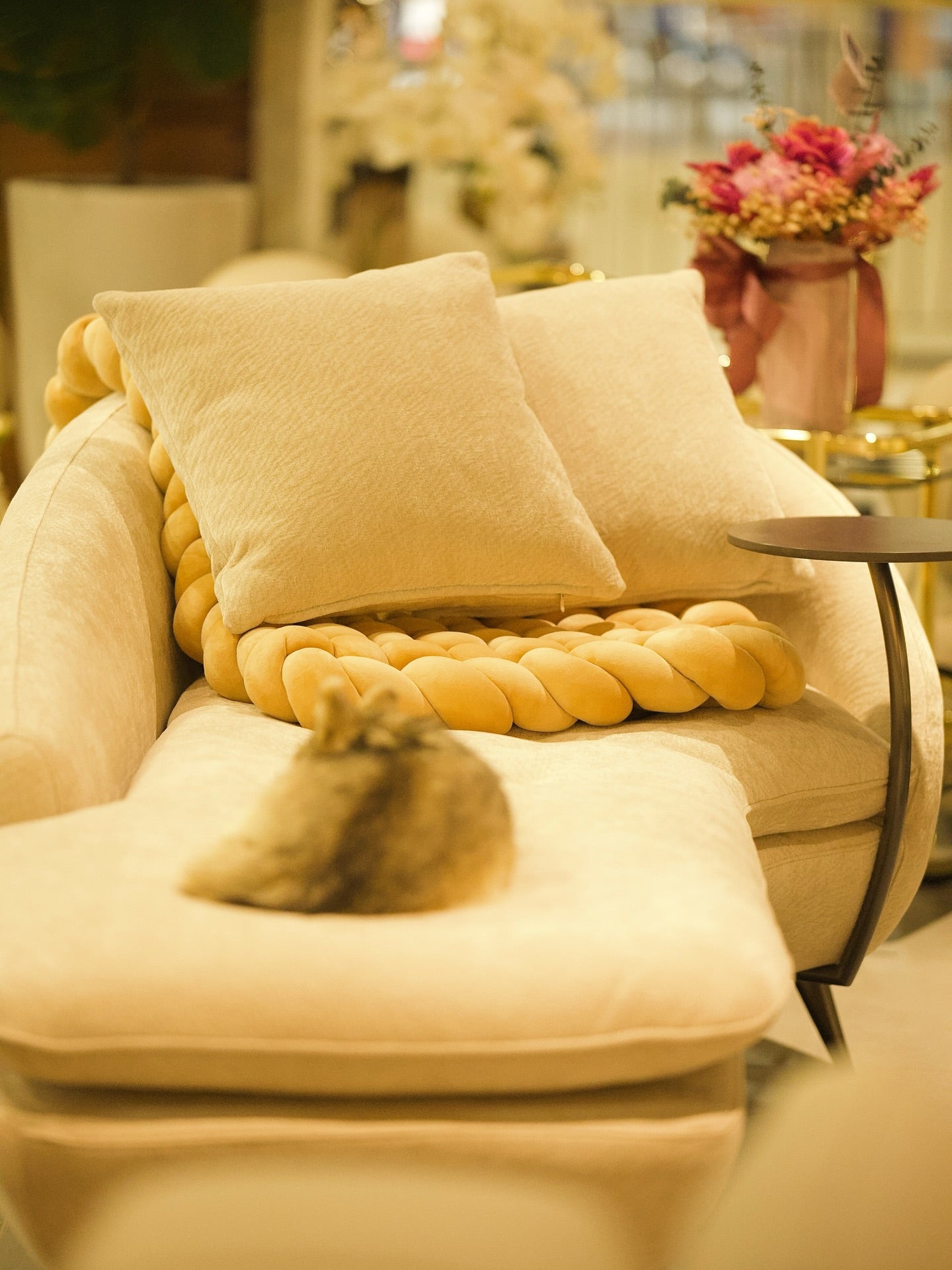 Aurora Lounge Sofa Beige