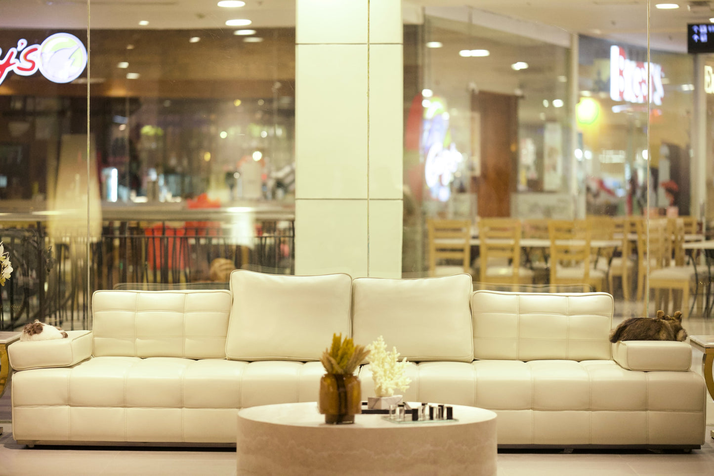 Ivory Sofa