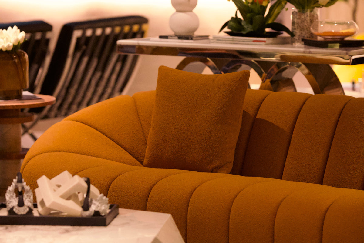 Burnt Orange Atelier Sofa