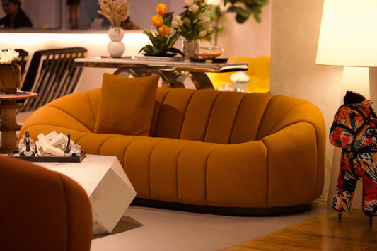 Burnt Orange Atelier Sofa