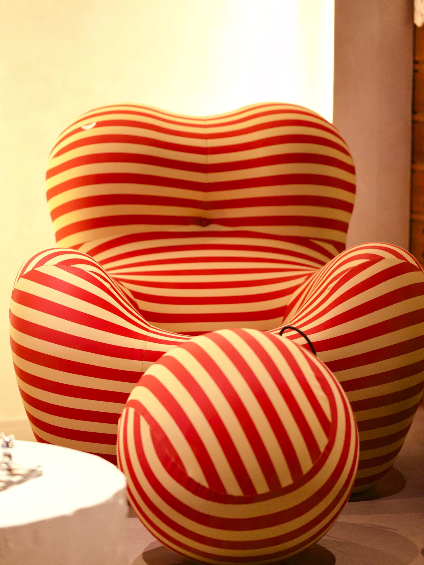 La Mamma Red/Yellow Stripe