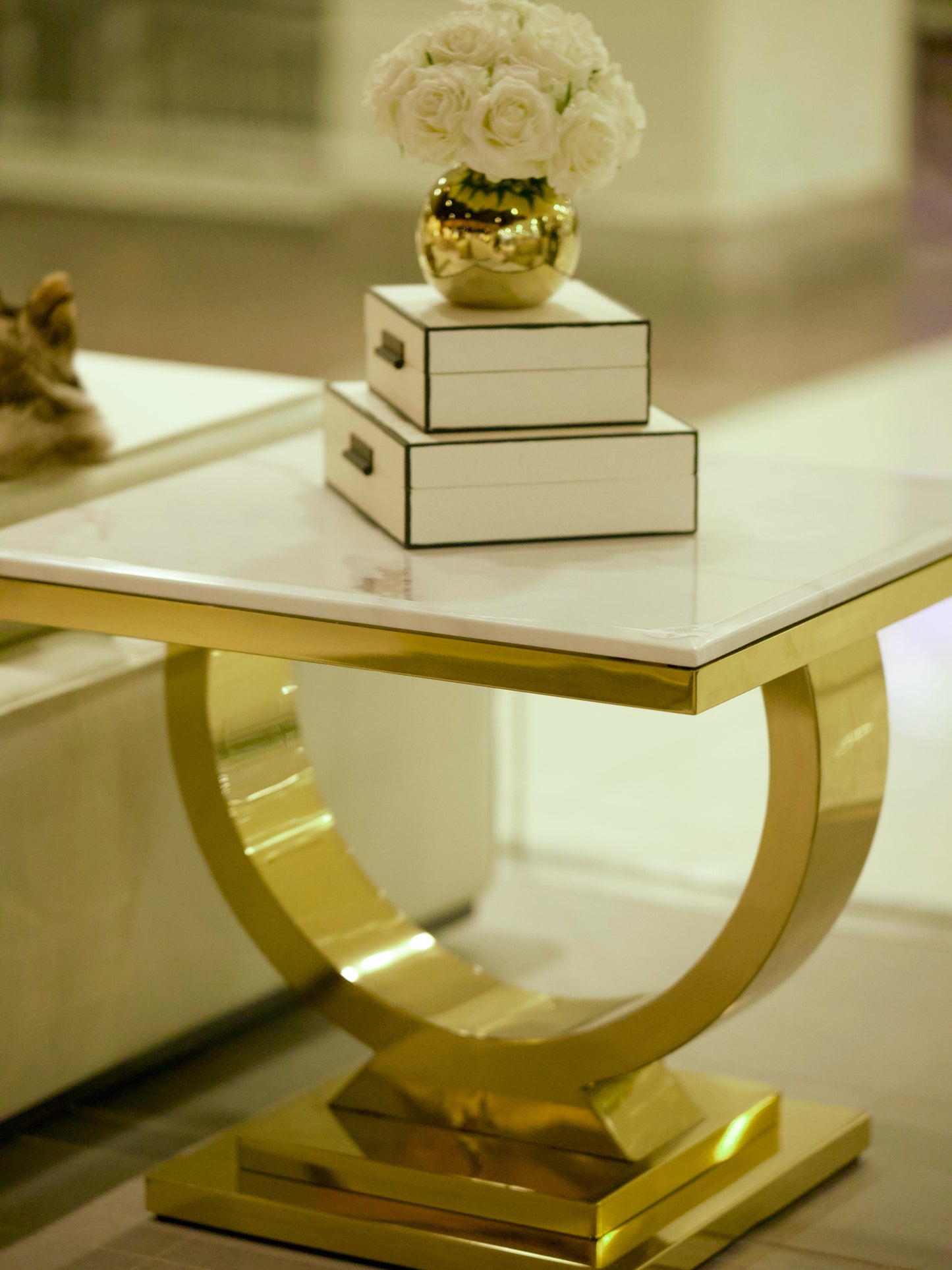 Marble Side Table