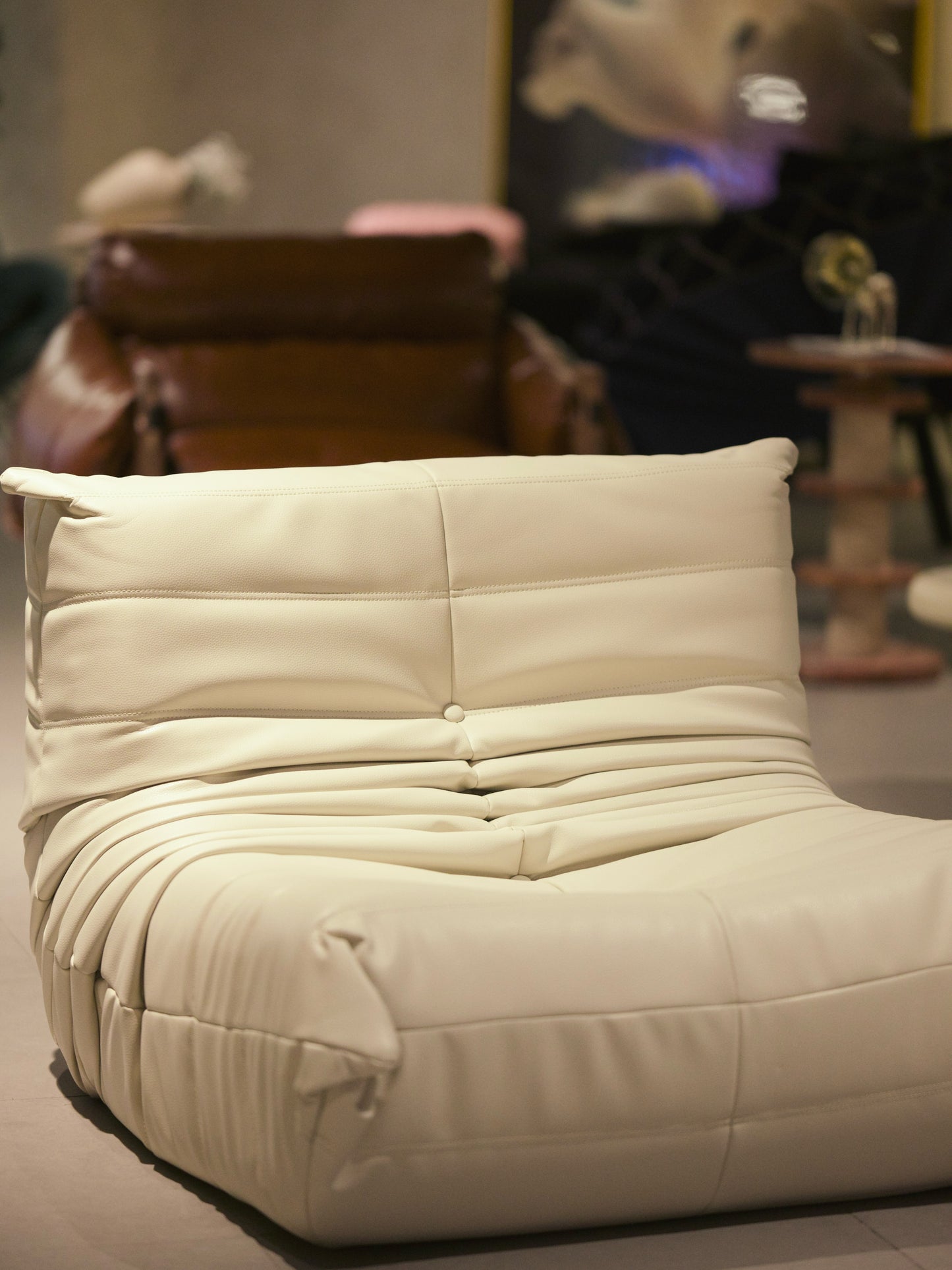 Caterpillar Leather White