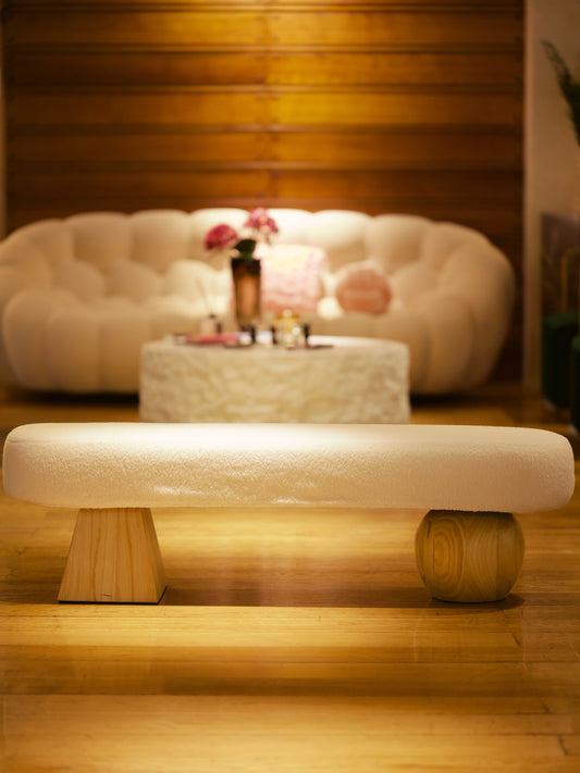 Lexus Bench Ivory