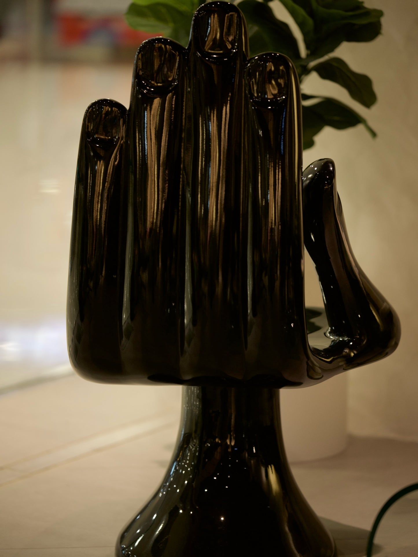 Zion Black Hand Chair
