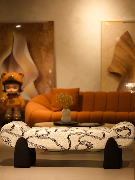 Cerise Sculpt Bench