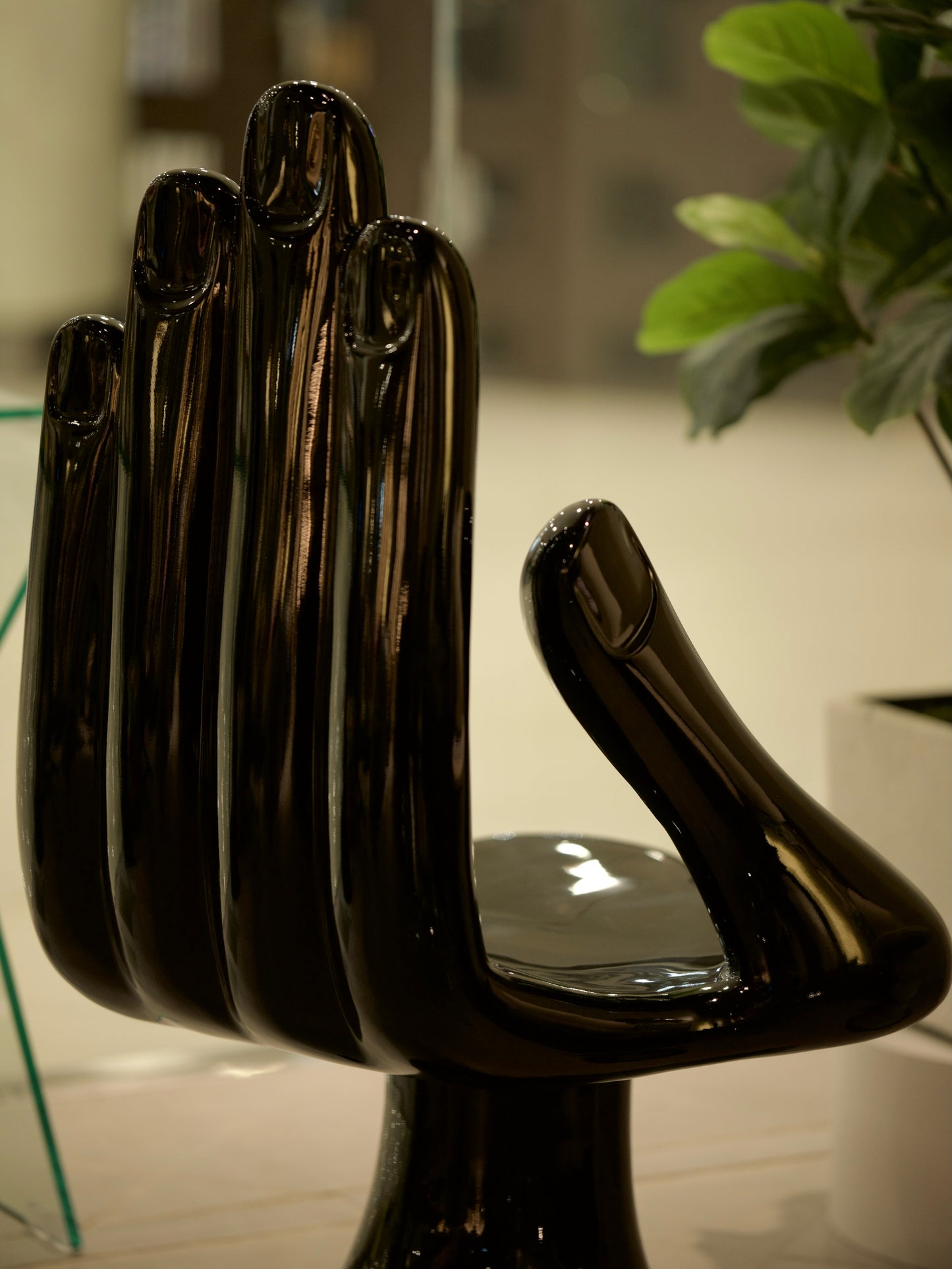 Zion Black Hand Chair