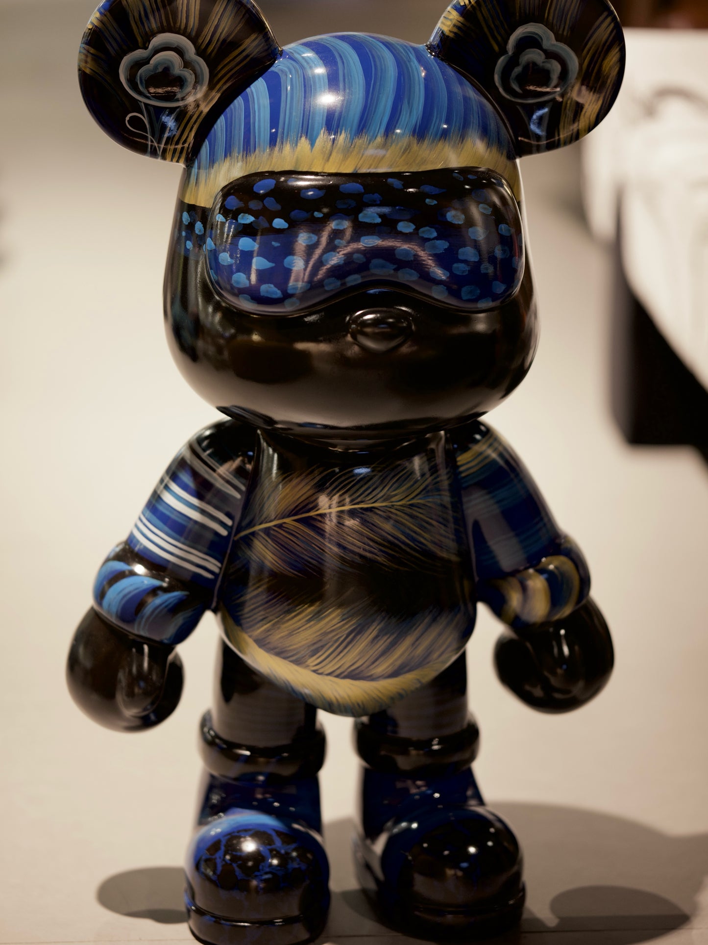 Bearbrick Blue Black