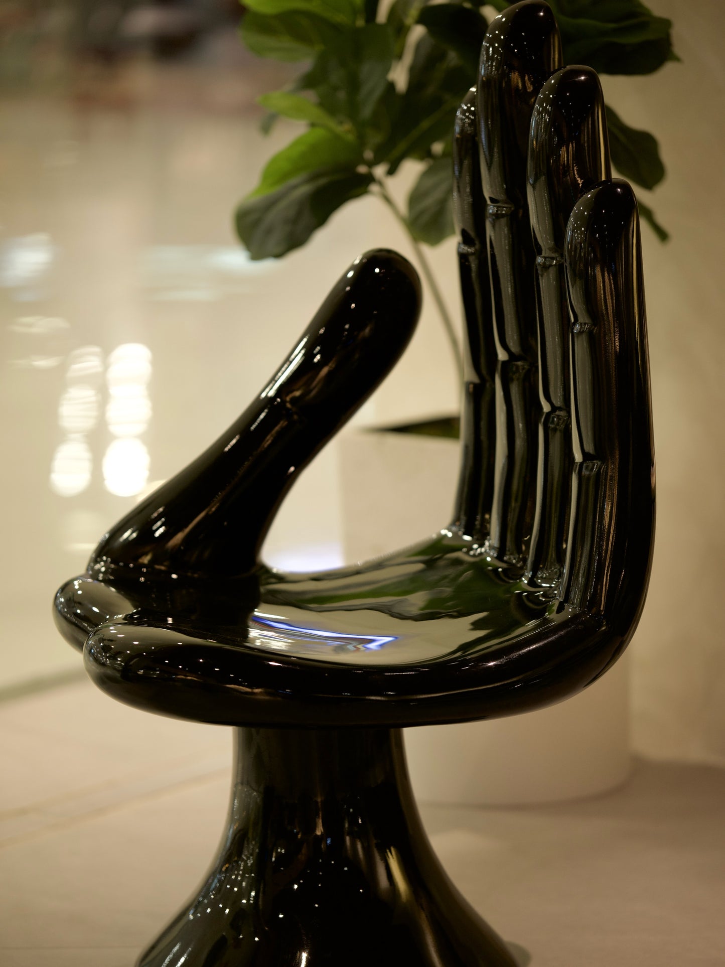 Zion Black Hand Chair