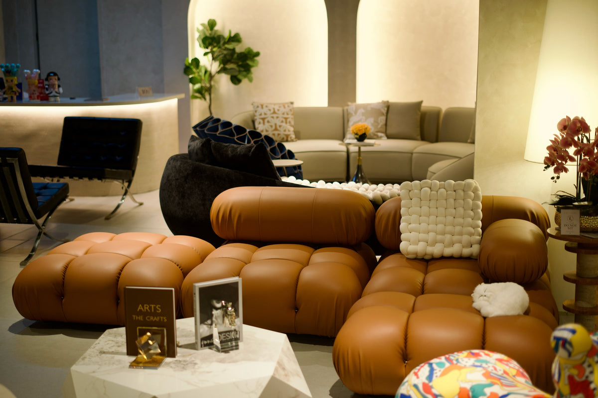 Arco Caramel Sofa