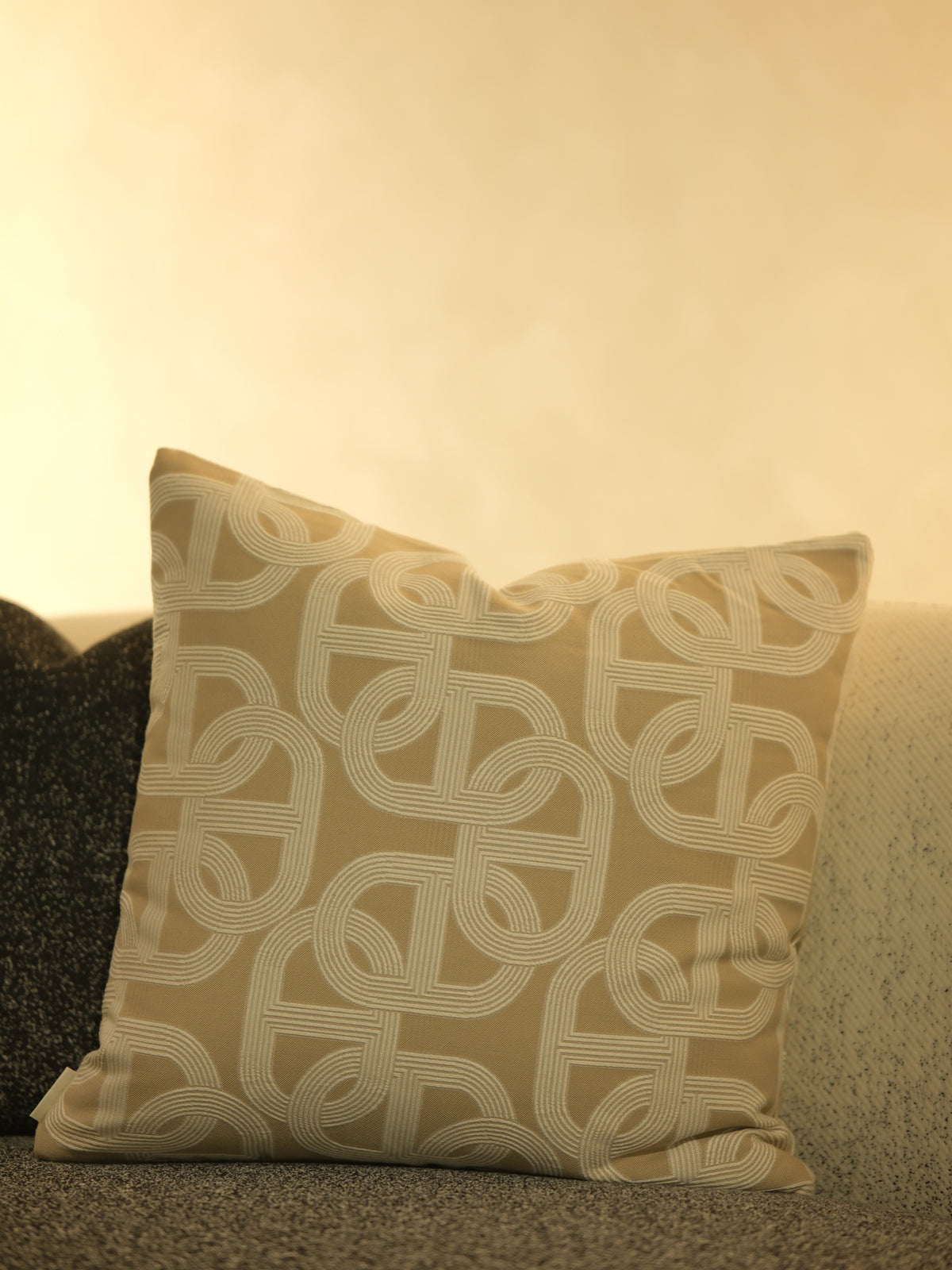 Linea Throw Pillow Brown