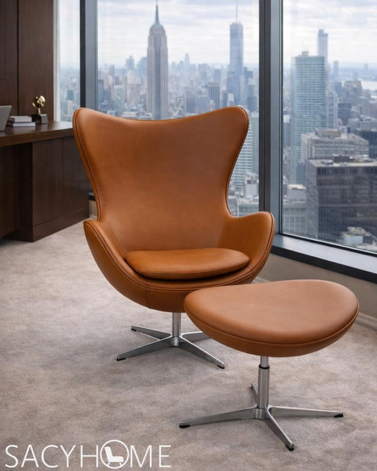 Duke Egg Chair Brown