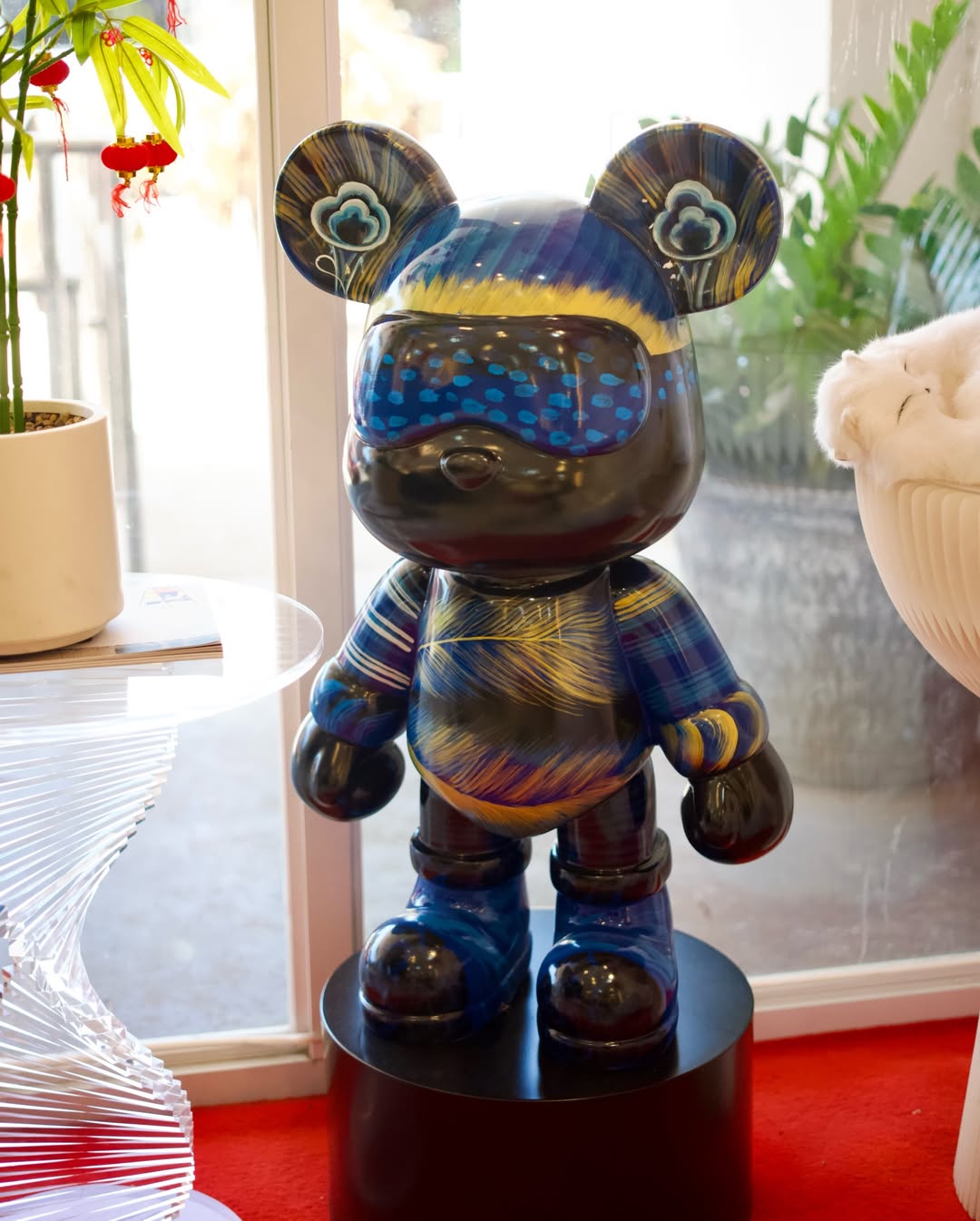 Bearbrick Blue Black