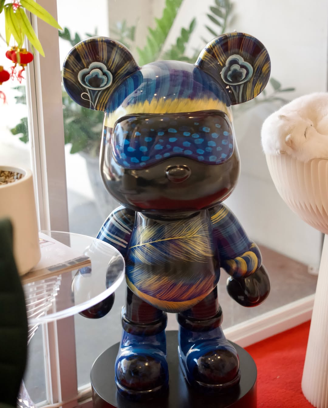 Bearbrick Blue Black