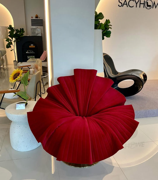 Szofia Chair Dark Red