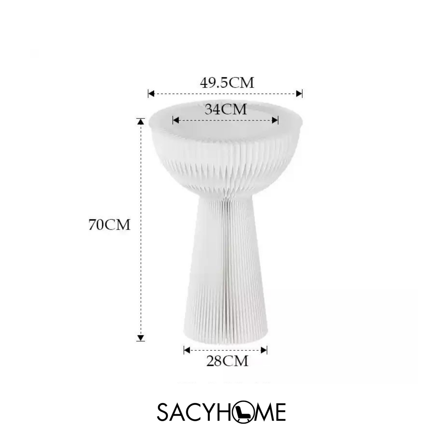 Sacy Bouquet Side Tables, Portable End Table