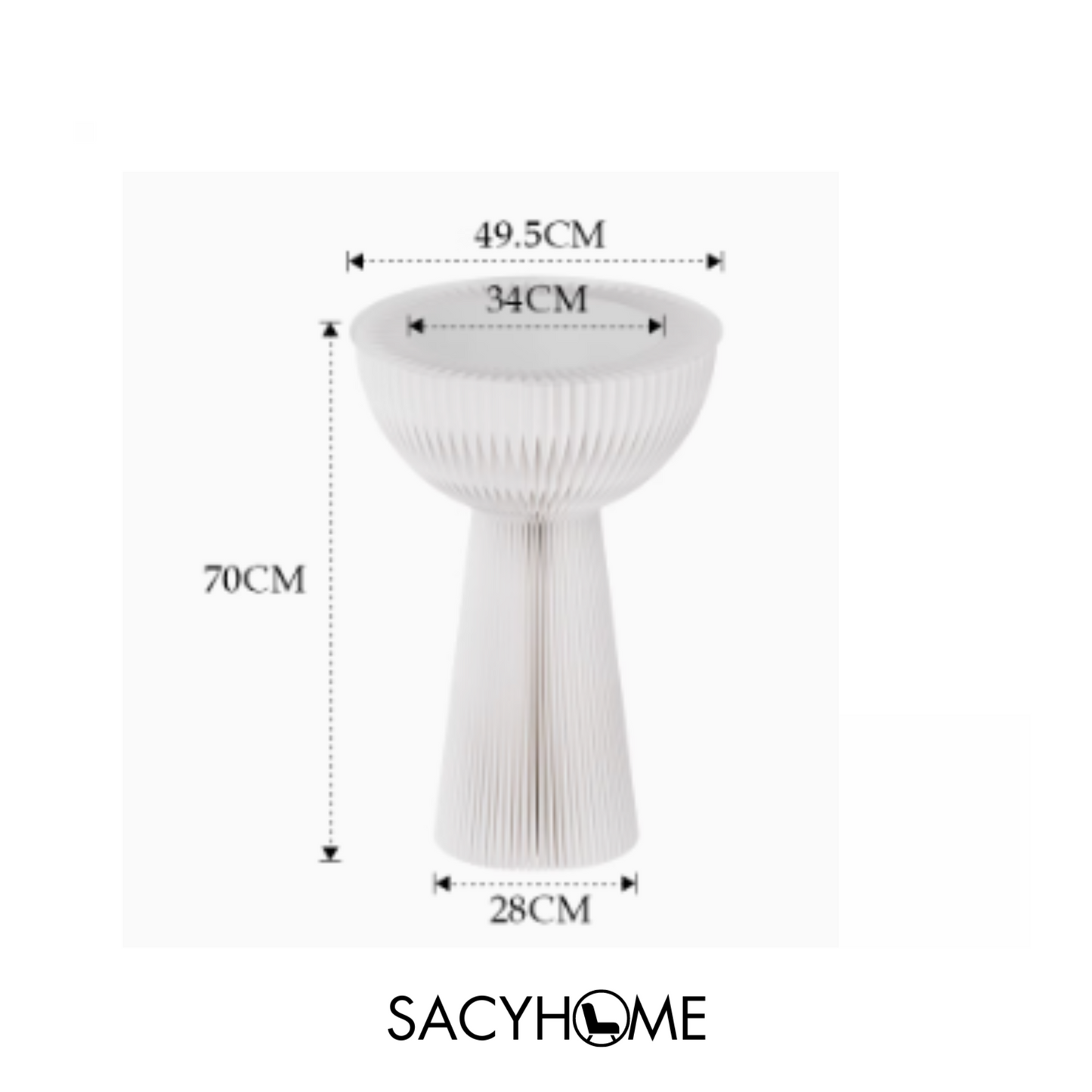 Sacy Bouquet Side Tables, Portable End Table